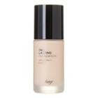 The Face Shop - Fmgt Ink Lasting Foundation Glow Spf30 Pa++ 30ml (5 Colors) #v201 Apricot Beige
