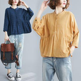3/4-sleeve Overhead Blouse
