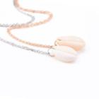 Shell Pendent Necklace C0394 - Gold - One Size