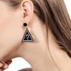 Warn Symbol Earrings