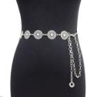 Metal Detail Chain Belt As Shown In Figure - One Size