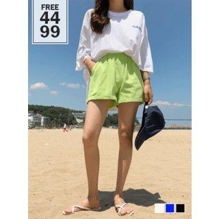 Letter-printed Oversized Cotton T-shirt