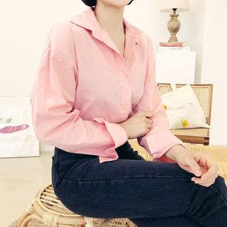 Pastel Color Longline Shirt