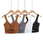 Twist Cutout Cropped Camisole Top