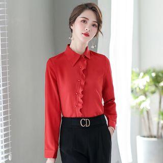 Ruffle Shirt / Dress Pants / Set