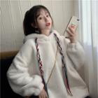 Strappy Furry Hoodie