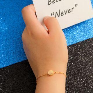 Disc Alloy Bracelet