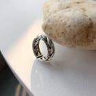 Twisted 925 Sterling Silver Open Ring K568 - One Size