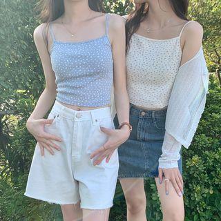 Plain & Floral Camisole Top