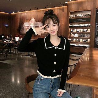 Collard Knit Jacket