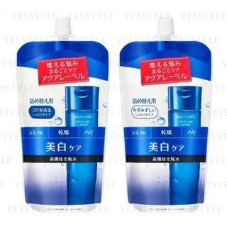 Shiseido - Aqualabel White Care Lotion Refill 180ml - 2 Types