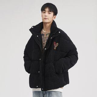 Padded Corduroy Zipped Jacket