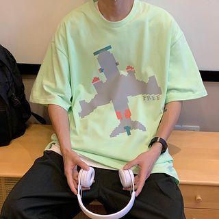 Plane Print T-shirt