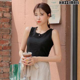 Button-detail M Lange Tank Top