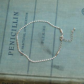 Chain-trim Anklet Silver - One Size