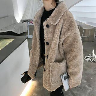 Lapel Fleece Jacket