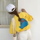 Cartoon Print Short-sleeve Loose-fit T-shirt
