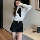 Quilted Buttoned Shirt