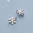 Snow Flakes Ear Cuff 1 Pair - Eh0961 - Silver - One Size
