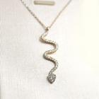 Snake Necklace As Shown In Figure - One Size