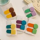 Set Of 2: Color Block Hair Clip