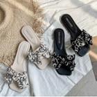 Print Ribbon Slippers