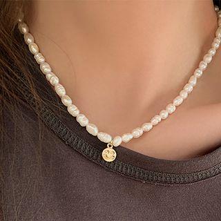 Alloy Pendant Freshwater Pearl Choker (various Designs)