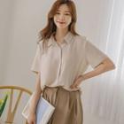 Short-sleeve Wrinkle-free Shirt