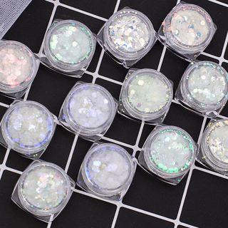 Face Makeup Sequins Glitter Set As Shown In Figure - One Size