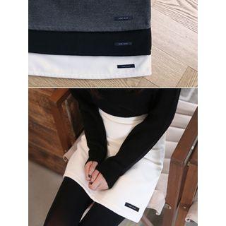 Band-waist Hand Made A-line Skirt