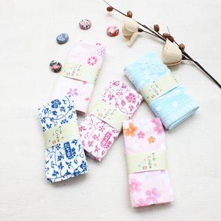 Floral Print Handkerchief