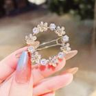 Embellished Hair Clip 1 Pc - F231 - Gold - One Size