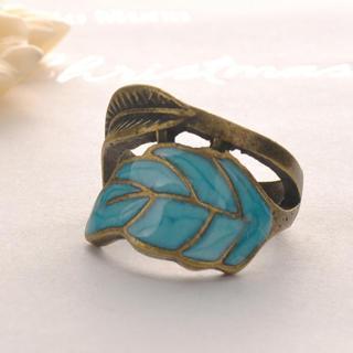 Big Leaf Ring Copper - One Size