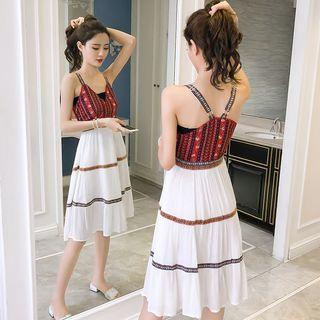 V-neck Spaghetti Strap Sundress