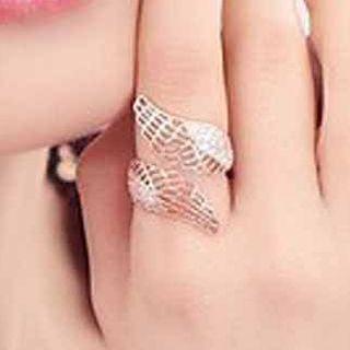 Wing Open Ring