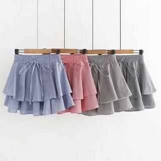 Ruffle Tiered Skirt