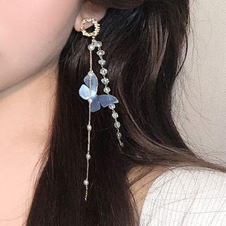 Butterfly Fringe Dangle Earring