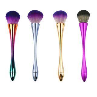 Metallic Handle Blush Brush