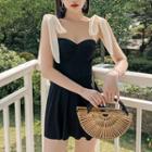 Shoulder-tie Swimdress