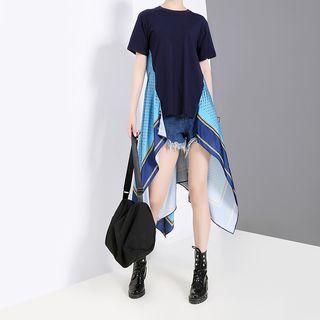 Panel Asymmetrical Dress