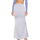 Mid Rise Maxi Pencil Skirt