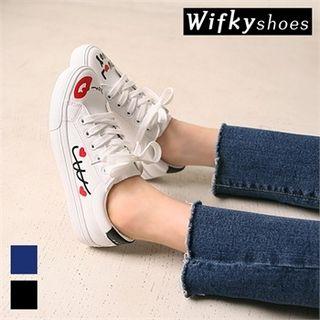 Lettering-detail Sneakers