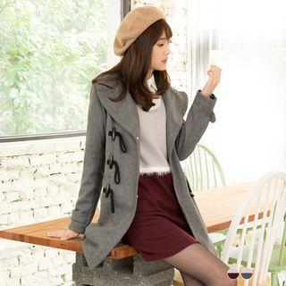 Inset Shirt Two-tone Dress