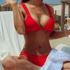 Shirred Strap Bikini