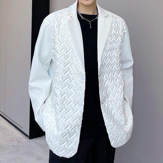 Braided Panel Blazer