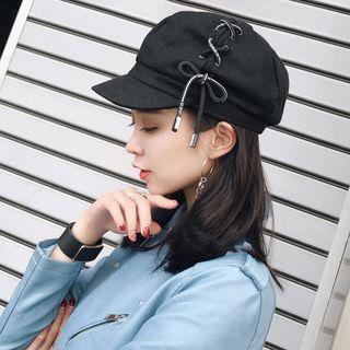 Lace-up Side Beret