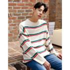 Striped Boxy-fit Sweater