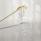 Flower Faux Pearl Alloy Hair Stick