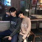 Couple Matching Chinese Characters Sweater