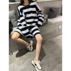 Striped Pullover / Shorts